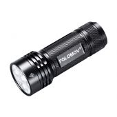 Folomov 26650S LED Flashlight - Black