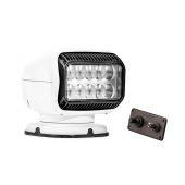 GoLight GT LED Permanent Mount Spotlight with Hardwired Dash Remote - White