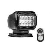 GoLight GT LED Permanent Mount Spotlight with Wireless Handheld Remote - Black