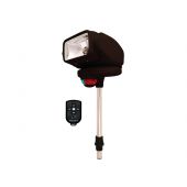 GoLight Gobee Halogen Search Light - Stanchion Mount with Wireless Remote