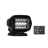 GoLight Stryker ST LED Permanent Mount Spotlight with Hardwired Dash Mount Remote - Black