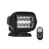 GoLight Stryker ST LED Permanent Mount Spotlight with Wireless Handheld Remote - Black