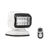 GoLight GT LED Portable Mount Spotlight with Wireless Handheld Remote and Permanent Mount Shoe - White