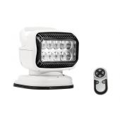 GoLight GT LED Portable Mount Spotlight with Wireless Handheld Remote and Magnetic Mount Shoe - White