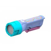 Ledlenser KidBeam4 LED Flashlight - 70 Lumens - Uses 2 x AAA - Dinosaur Green or Rainbow Purple