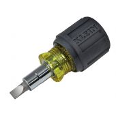 Klein Tools 6-in-1 Multi-Bit Screwdriver and Nut Driver - Stubby
