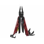Leatherman SIGNAL Multi-Tool - Black Nylon Sheath - Crimson - Box