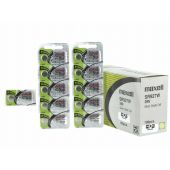 Maxell 395 / 399 Silver Oxide Coin Cell Battery - 60mAh  - 1 Piece Tear Strip