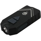 MecArmy SGN7 Rechargeable Personal Attack Alarm Flashlight - Black