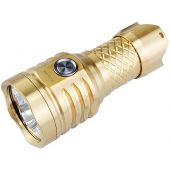 MecArmy PT16-BS Ultra Bright Rechargeable Flashlight - Brass