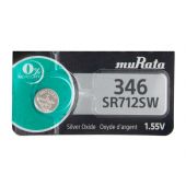 Murata SR712SW 346 Silver Oxide Watch Battery - 1 Piece Tear Strip