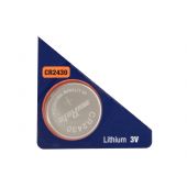 Murata CR2430 Lithium Coin Cell Battery - 280mAh  - 1 Piece Tear Strip