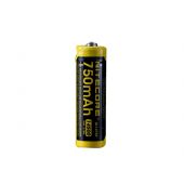 Nitecore NL147R 14500 Battery with Micro USB Charging Port