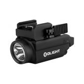 Olight Baldr S - Matte Black - facing down and to the left