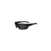 Wiley X Slay Active Sunglasses Rx Ready with High Velocity Protection - Black Ops Matte Black Frame with Smoke Grey Lenses 