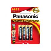 Panasonic Alkaline Plus AAA -  4 Shrink Wrapped