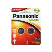 Panasonic CR2025 Coin Cell Battery - 2 Piece Standard Size Carded Packaging