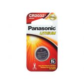 Panasonic CR2032 Coin Cell Battery - 1 Piece Narrow Size Retail Card