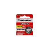 Panasonic CR2032 Lithium Coin Cell Battery - 220mAh  - 1 Piece Tear Strip
