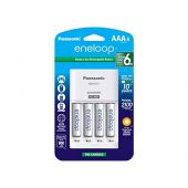 Panasonic Eneloop 4-Position Charger with AAA Batteries