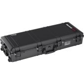 Pelican 1745AirWF Wheeled Hard Long Case With or Without Foam Insert - Black