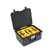 Pelican 1557 Air Watertight Case with Dividers - Black