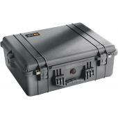 Pelican 1600 Watertight Case - With Liner and Foam Insert - Black