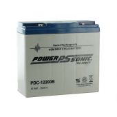 Powersonic PDC-12200 AGM Deep Cycle SLA Battery