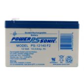 Powersonic PS-12140 SLA Battery 12-Volt 14-AH F2 Terminal