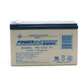Powersonic PS-1270 SLA Battery 12-Volt 7-AH F1 Terminal