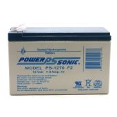 Powersonic PS-1270 SLA Battery 12-Volt 7-AH F2 Terminal