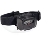 Princeton Tec Quad Tactical MPLS Headlamp - 78 Lumens - Includes 3x AAA - Includes Swappable RGB Light Filters - Black