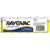 Rayovac Heavy Duty C Zinc Chloride Batteries - 2780mAh  - 6 Piece Shrink Pack