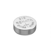 Renata 319 Silver Oxide Coin Cell Battery - 21mAh  - 1 Piece Tear Strip