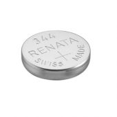 Renata 344 Silver Oxide Coin Cell Battery - 105mAh  - 1 Piece Tear Strip
