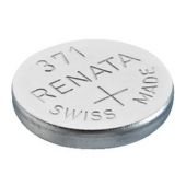 Renata 370 / 371 Silver Oxide Coin Cell Battery - 35mAh  - 1 Piece Tear Strip