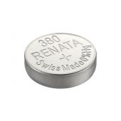 Renata 380 Silver Oxide Coin Cell Battery - 82mAh  - 1 Piece Tear Strip