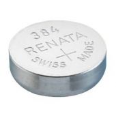 Renata 392 / 384 Silver Oxide Coin Cell Battery - 45mAh  - 1 Piece Tear Strip