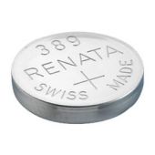 Renata 389 / 390 Silver Oxide Coin Cell Battery - 80mAh  - 1 Piece Tear Strip