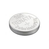 Renata 389 / 390 Silver Oxide Coin Cell Battery - 80mAh  - 1 Piece Tear Strip