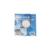 Renata 395 / 399 Silver Oxide Coin Cell Battery - 55mAh  - 1 Piece Tear Strip