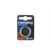Renata CR2325 Lithium Coin Cell Battery - 190mAh  - 1 Piece Retail Packaging