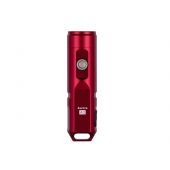 RovyVon A3x Mini Keychain Rechargeable LED Flashlight - NICHIA 219C R9050 - Red