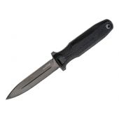 SOG Pentagon FX Fixed Blade Knife - 4.77 Inch - Includes Sheath - Blackout