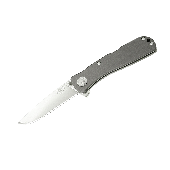 SOG Twitch II Folding Knife - 2.65" Satin Finish, Graphite Handle - Clam Packaging