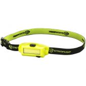 Streamlight Bandit Rechargeable LED Headlamp - 180 Lumens -  Includes Built-in Li-Polymer Battery - Rubber Hard Hat Headstrap - Yellow