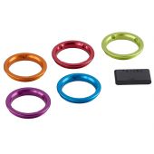 Streamlight Stinger 2020 Facecap Ring Kit - Includes Red, Blue, Lime, Orange and Purple