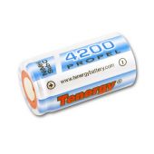 Tenergy 10505 Sub C 4200mAh 1.2V High-Drain 40A NiMH Flat Top Battery - Bulk