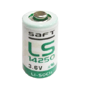 Saft LS-14250-BA 1/2 AA 1100mAh 3.6V (LiSOCI2) Button Top Battery - Bulk