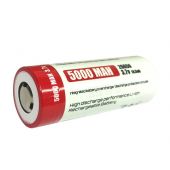 ThruNite 26650 5000mAh 3.7V Protected Lithium Ion (Li-ion) Button Top Battery